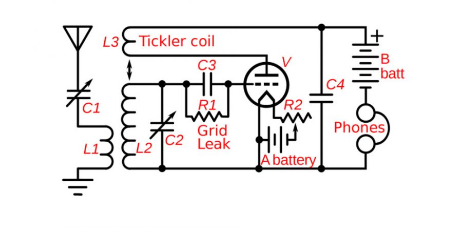 transistor fm receiver circuit schematic