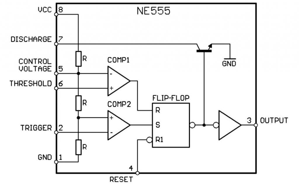 DIY Timer Delay Circuit (IC 555 Timer): Circuit Design, Components, and ...