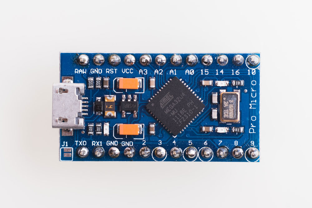 Arduino Pro Micro Pinout: Connection Pins for the ATmega32U4-Based  Microcontroller