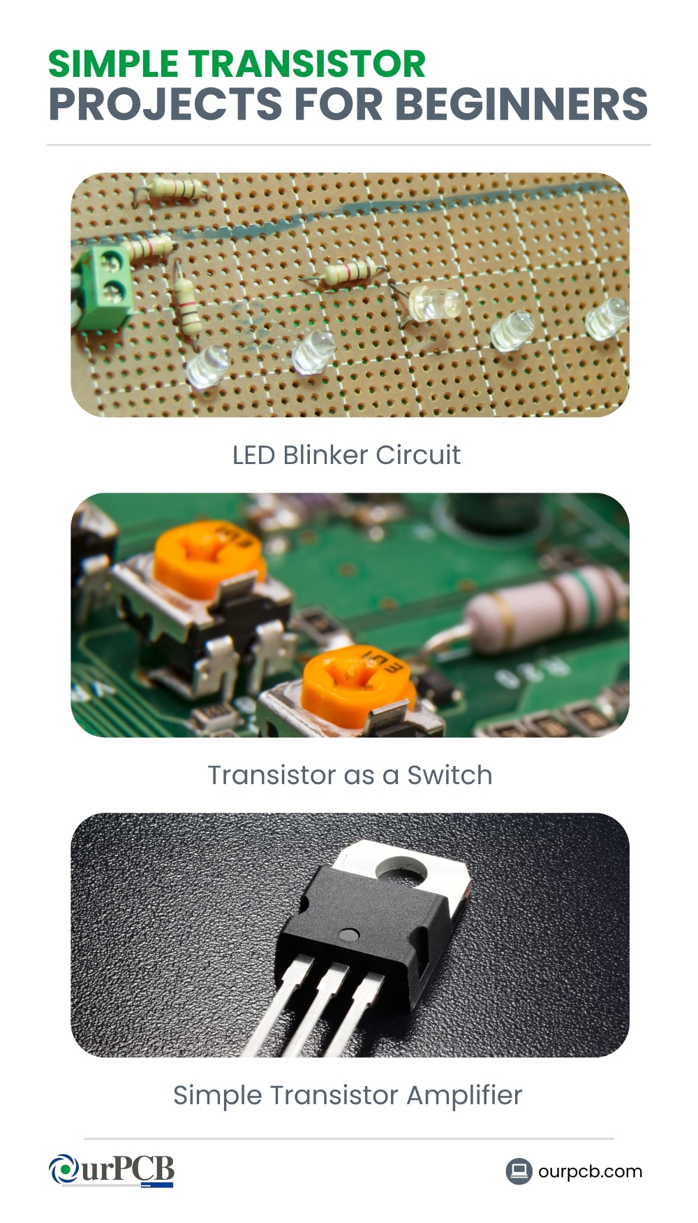 basic transistor projects for starters