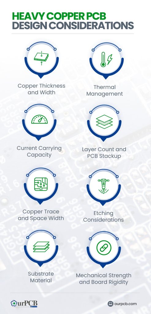 factors to consider in heavy copper pcb design