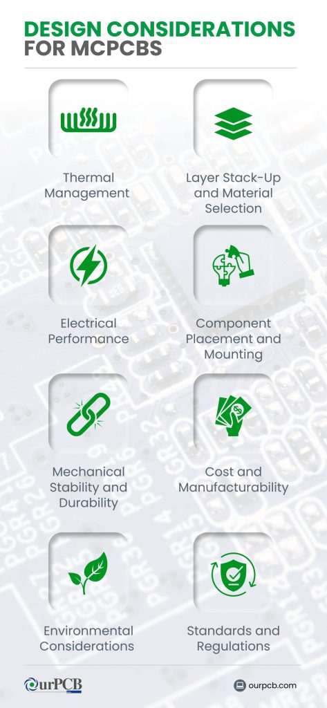 key factors to consider when designing mcpcbs