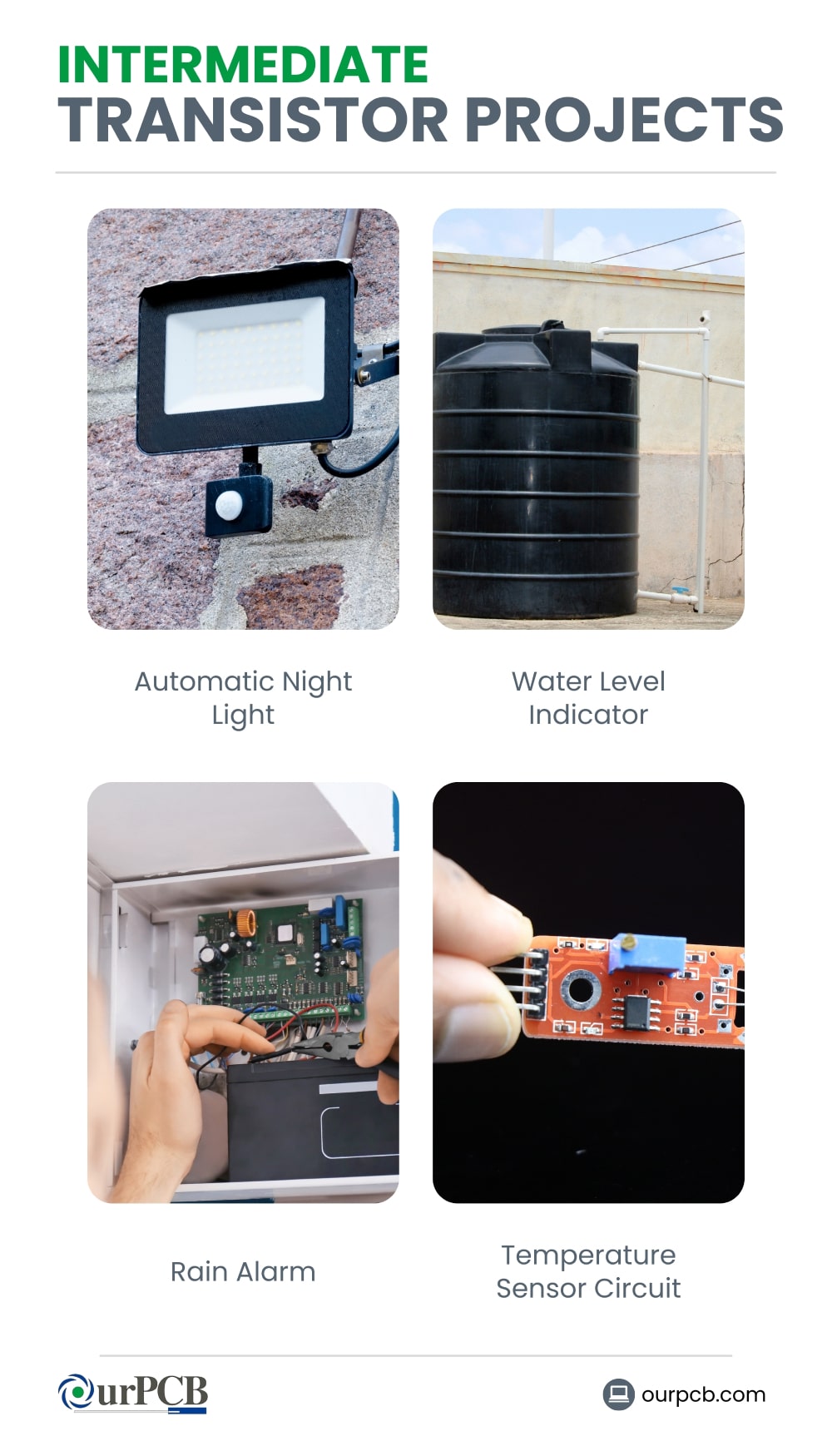 mid level transistor projects